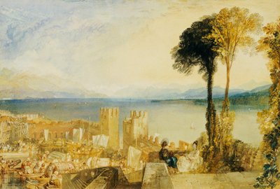 Arona, Lago Maggiore door Joseph Mallord William Turner