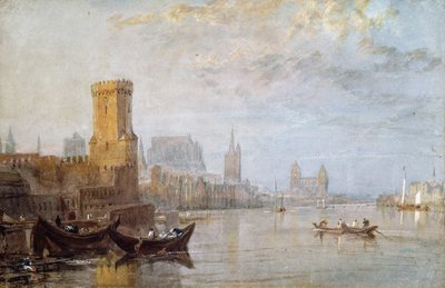 Keulen aan de Rijn door Joseph Mallord William Turner