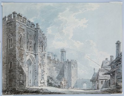 De poort, Rochester, c.1793-94 door Joseph Mallord William Turner