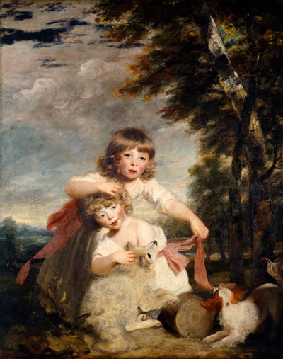 De Brummell Kinderen door Joshua Reynolds