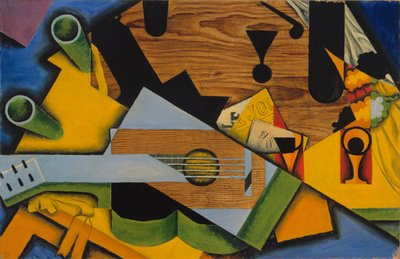 Stilleven met een Gitaar door Juan Gris