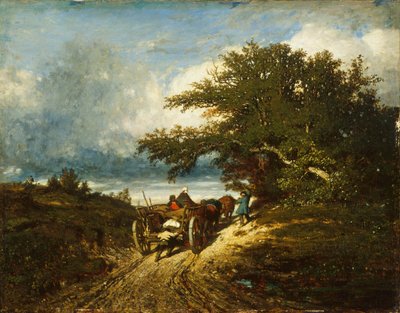 Op de weg door Jules Dupré