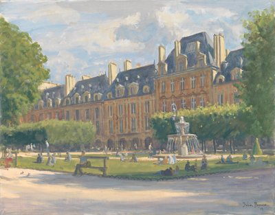 Place des Vosges, 2010 door Julian Barrow