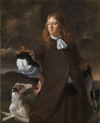 Portret van een man door Karel Du Jardin