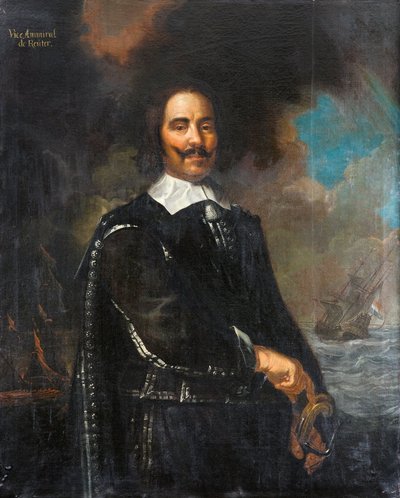 Viceadmiraal de Ruyter door Karel van III Mander