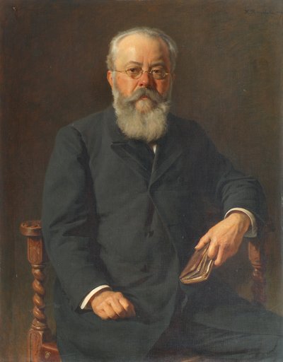 Dr. Wilhelm Ritter von Hartel door Kasimierz Pochwalski