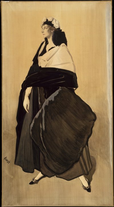 Ida Rubinstein door Leon Bakst