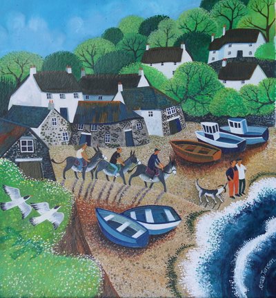 Cadgwith Haven door Lisa Graa Jensen