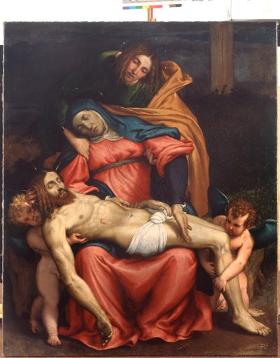 Pietà door Lorenzo Lotto