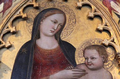 Madonna en Kind door Lorenzo di Niccolò