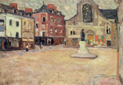 Place de Bernay door Louis Valtat