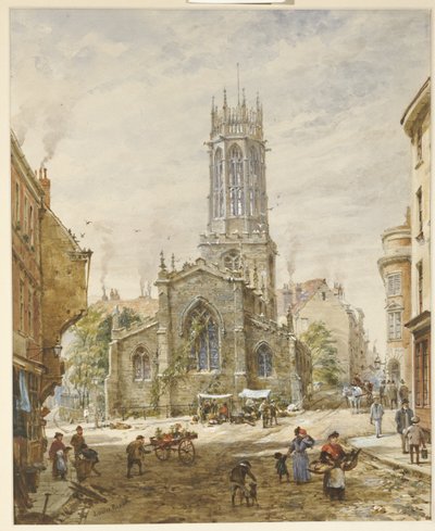 All Saints Pavement, York door Louise Ingram Rayner