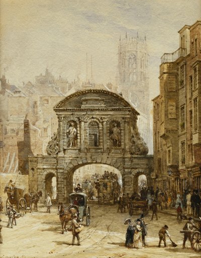 Temple Bar door Louise Ingram Rayner