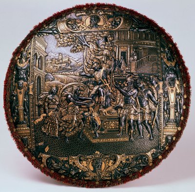 Paradeschild, ca. 1580 door Lucio Piccinino