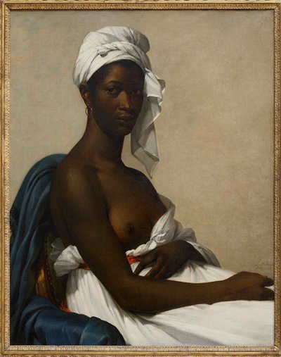 Portret van een zwarte vrouw, 1800 door Marie Guillemine Benoist