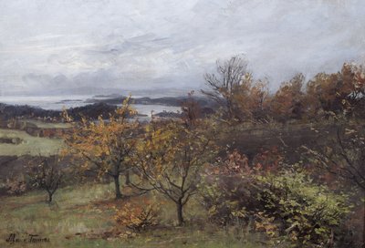 Herfst, Nesbyen door Marie Tannæs