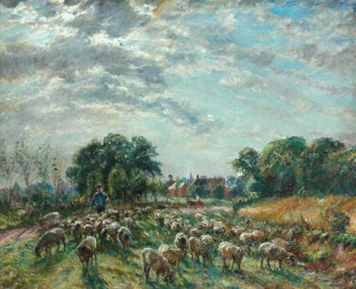 De weg naar Hatfield Heath, ca. 1900 door Mark Fisher