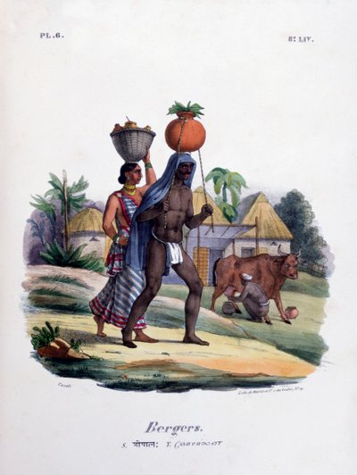 Herders, 1828 door Marlet et Cie