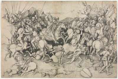 St. Jacobus en de Saracenen, 15e eeuw door Martin Schongauer