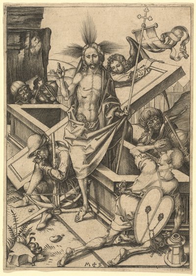 De opstanding door Martin Schongauer