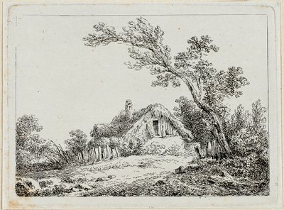 Landschap door Martin von Molitor