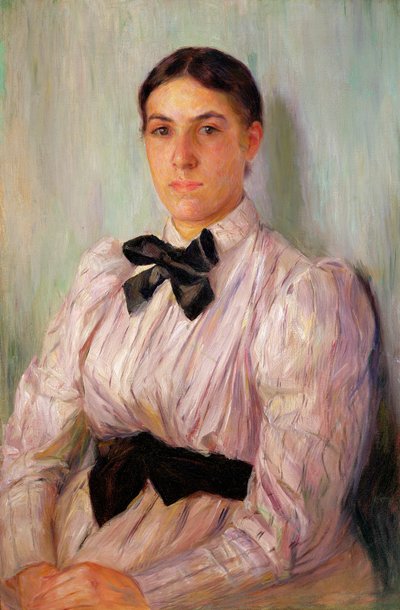 Portret van mevrouw William Harrison, ca. 1890 door Mary Cassatt