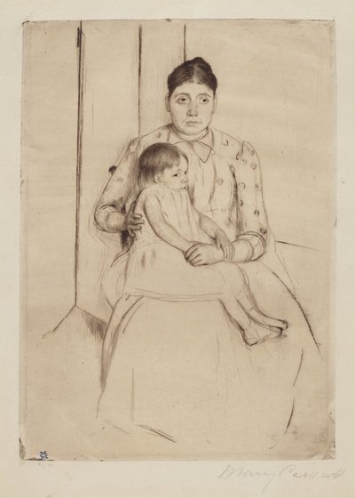 Rust door Mary Cassatt