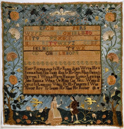 Sampler door Mary Richardson