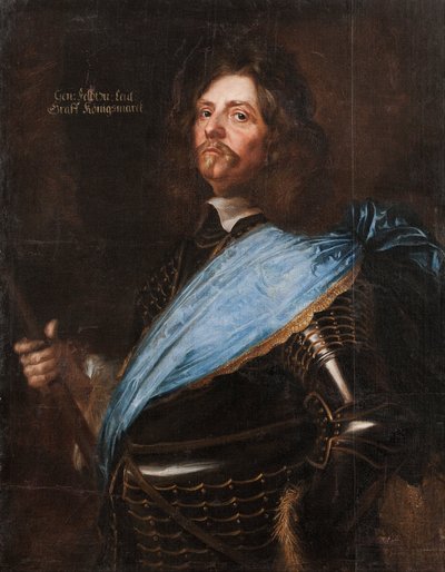 Hans Christoffer von Königsmarck (1600 – 63) door Matthaus Merian