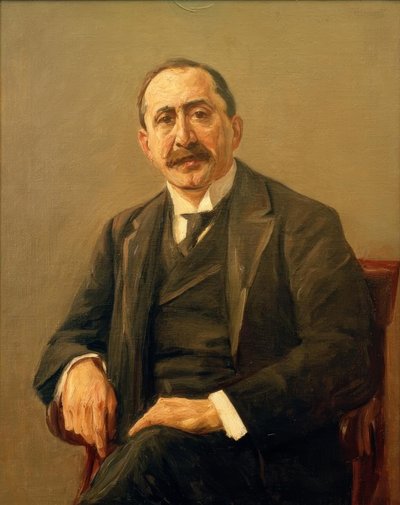 Portret van directeur Julius Stern door Max Liebermann