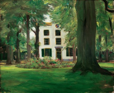 Landhuis in Hilversum door Max Liebermann