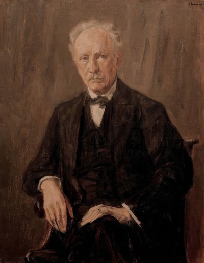 Richard Strauss / Liebermann door Max Liebermann