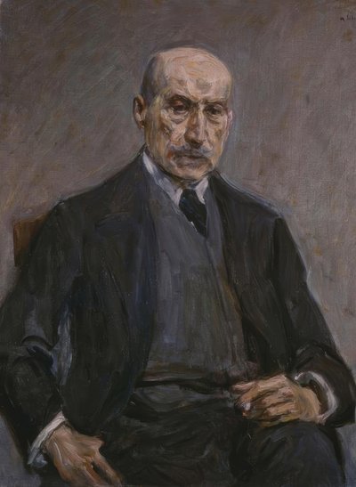 Zelfportret door Max Liebermann