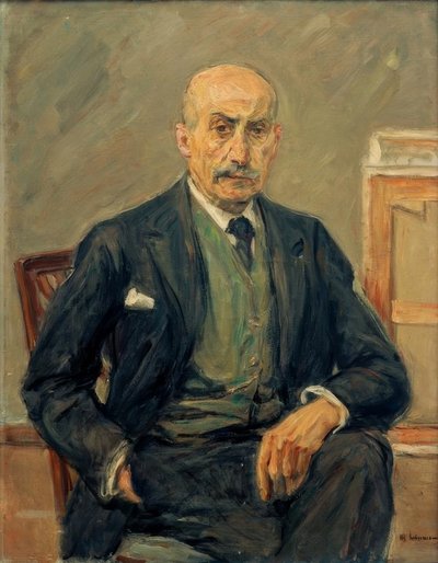 Zelfportret door Max Liebermann