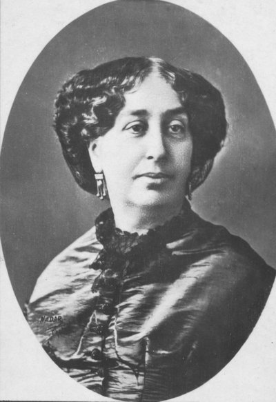 George Sand, ca. 1893 door Nadar