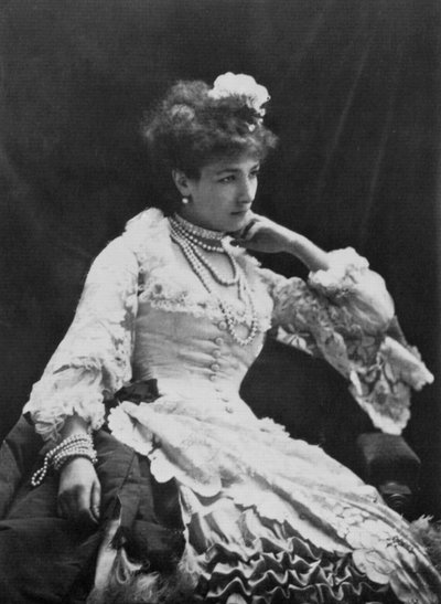 Sarah Bernhardt, Franse actrice, ca. 1865 door Nadar