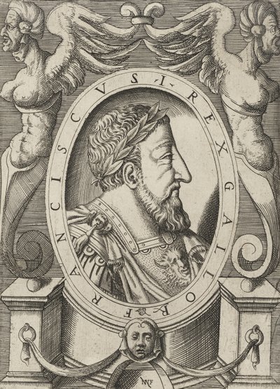 Francis I van Frankrijk, uitgegeven ca. 1568 door Niccolò Nelli