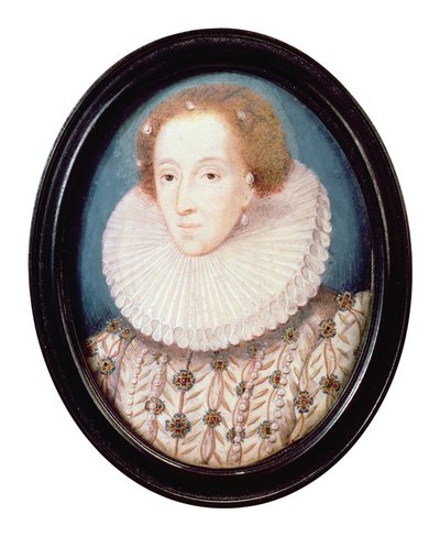 Miniatuur van Koningin Elizabeth I door Nicholas Hilliard