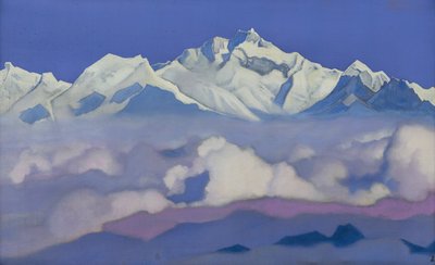 Kanchenjunga door Nicholas Roerich