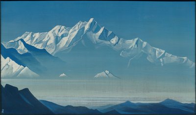 Berg van vijf schatten door Nicholas Roerich