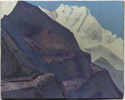 Bergen, studie door Nicholas Roerich