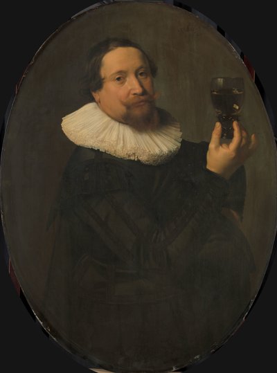 Portret van Maerten Rey (1595/96-1632) door Nicolaes Eliasz Pickenoy