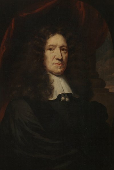 Portret van een man door Nicolaes Maes