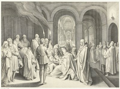 Besnijdenis van Christus door Nicolaes de Bruyn