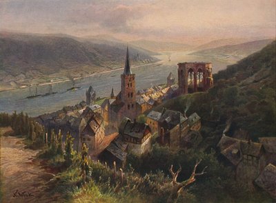 Bacharach, 1923 door Nicolai Astudin