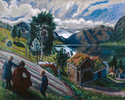 Grijs weer door Nikolai Astrup