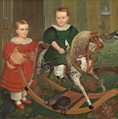 Het Hobbypaard, c.1840 door North American