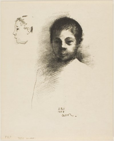 Arï door Odilon Redon