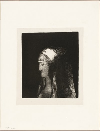 Druidin door Odilon Redon