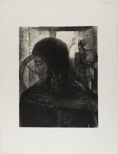 Oude Ridder door Odilon Redon